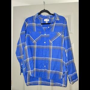 OLD NAVY, Size M, Blue flannel